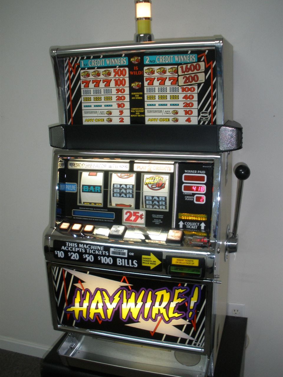 Igt Haywire S2000 Slot Machine For Sale Gambler S Oasis Usa