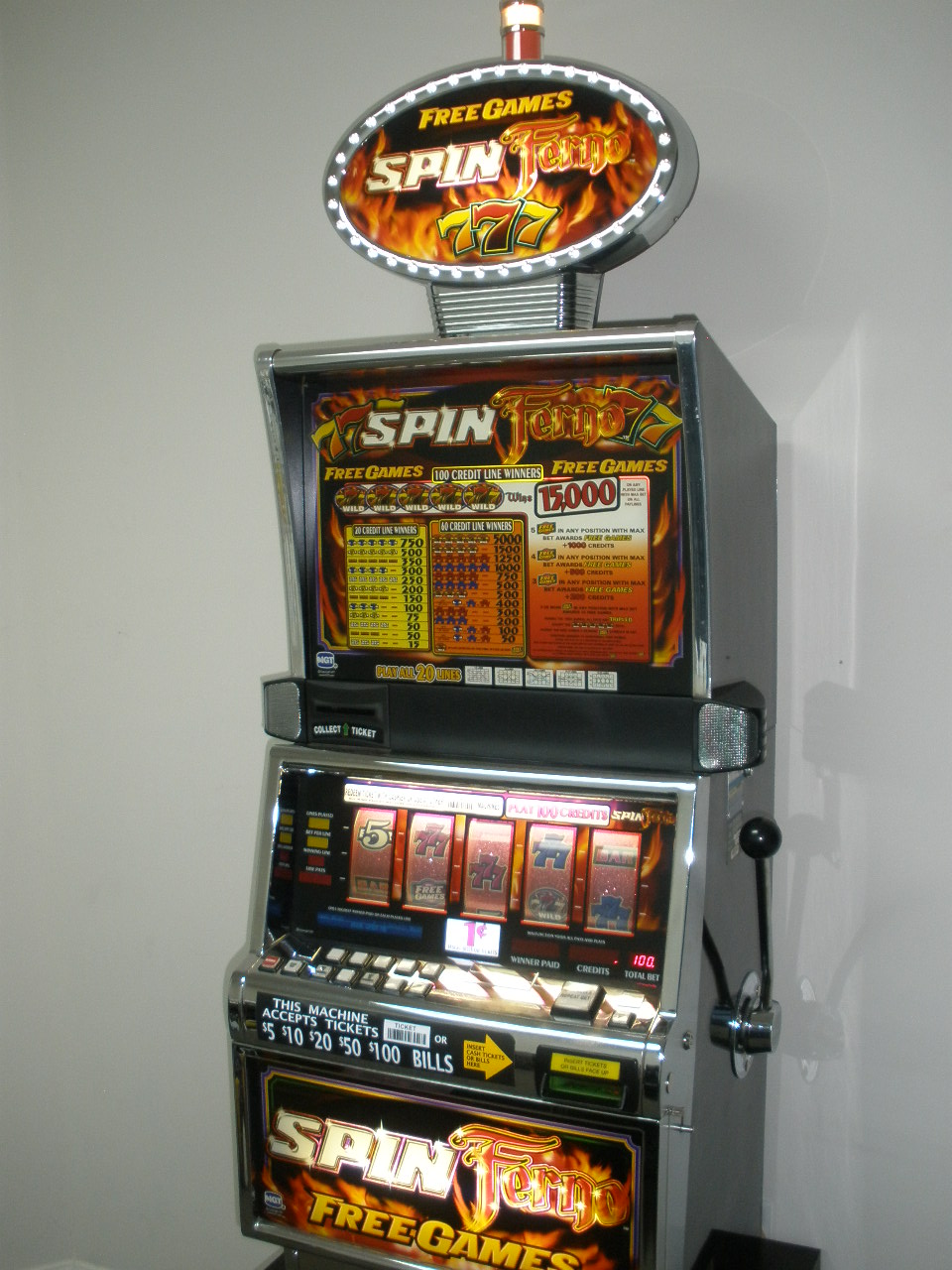 Slot Machines with Bonus or Free Games