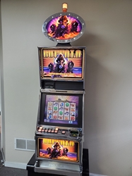 BUFFALO EXTRA REEL POWER VIDEO SLOT MACHINE WITH LIGHTED TOPPER 