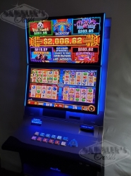 ARISTOCRAT WONDER 4 JACKPOTS HELIX VIDEO SLOT MACHINE 