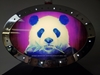 ARISTOCRAT WILD PANDA VIDEO SLOT MACHINE WITH LIGHTED TOPPER - 