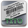 BETTOR TITO - TICKET IN & OUT FREE PLAY KIT FOR WMS BB1 & BB2 SLOT MACHINES - 