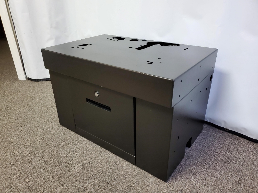 Square Slot Rack BLACK SQUARE TOP METAL SLOT MACHINE STAND - BASE WITH LOCK & KEY ...