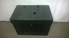 BLACK ALL SQUARE TOP SLOT MACHINE STAND - BASE WITH LOCK & KEY - SINGLE DOOR - 