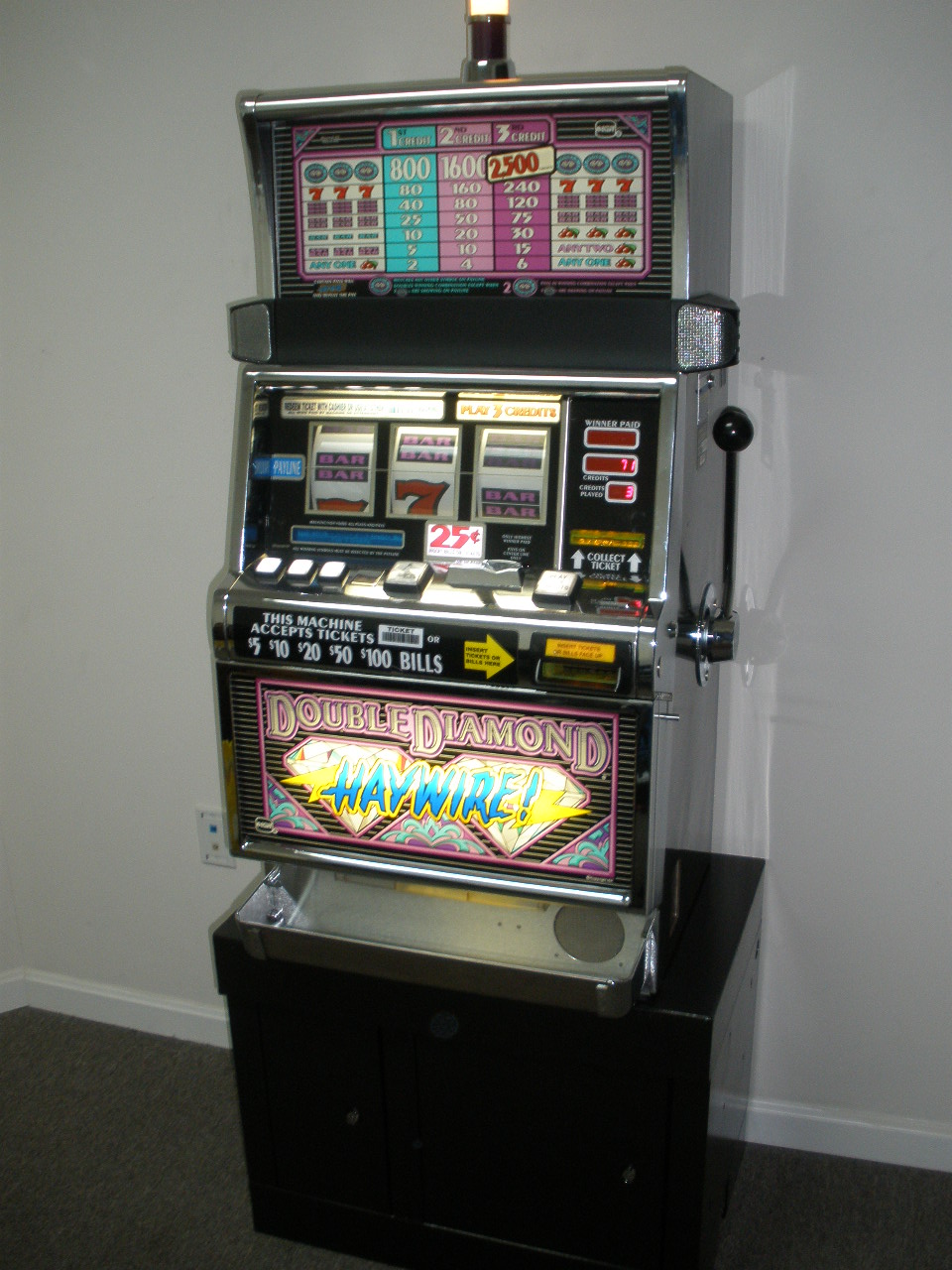 Slot Machine Stand — Cisco's Gallery