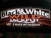 Bally Quick Hit Black & White Jackpot S9000 Slot Machine with Top Bonus Monitor - 