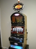 Bally Quick Hit Black & White Jackpot S9000 Slot Machine with Top Bonus Monitor and Lighted Topper - 