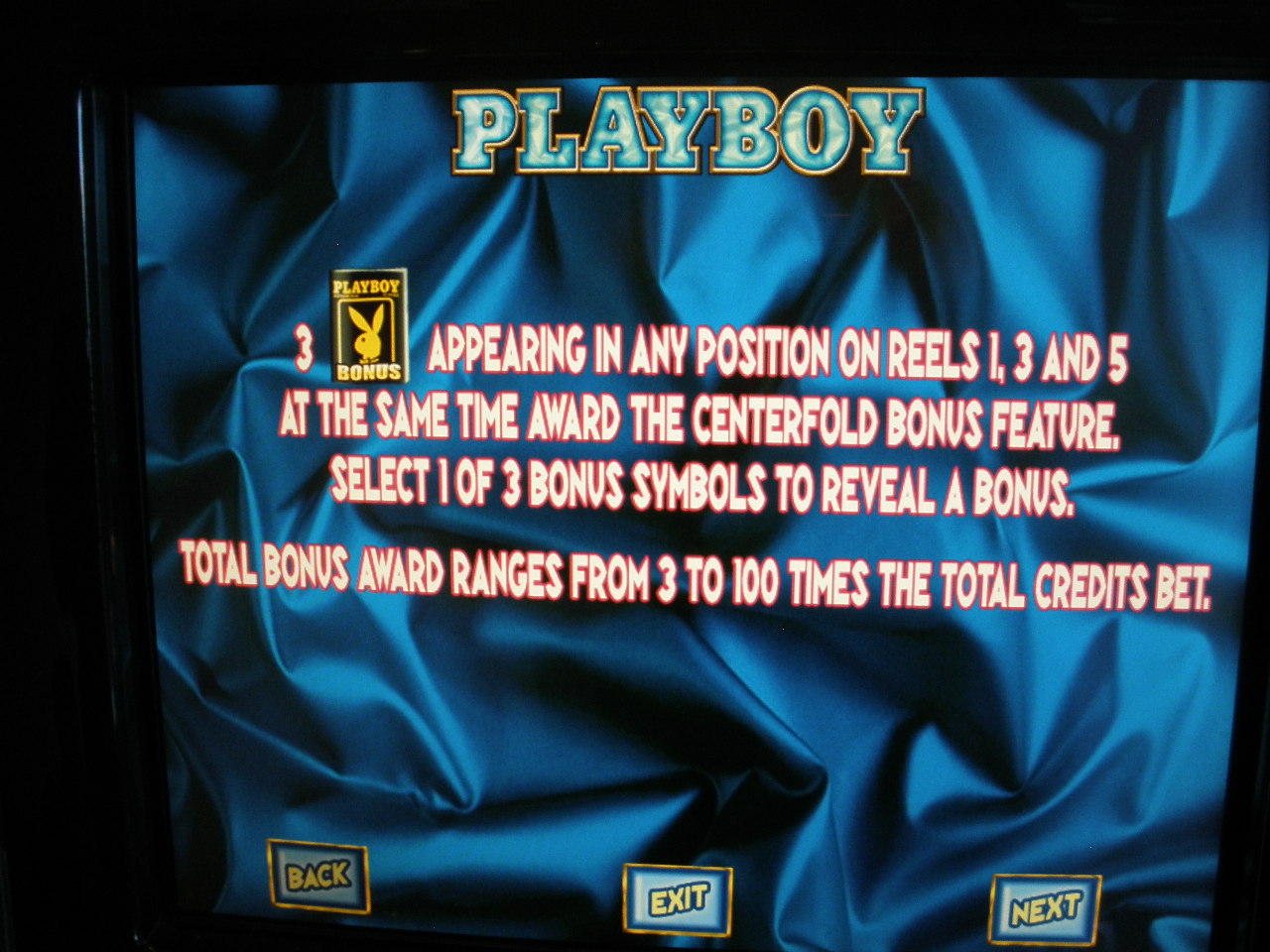 Bally Playboy Free Games M9000 Video Slot Machine For Sale • Gambler's  Oasis USA