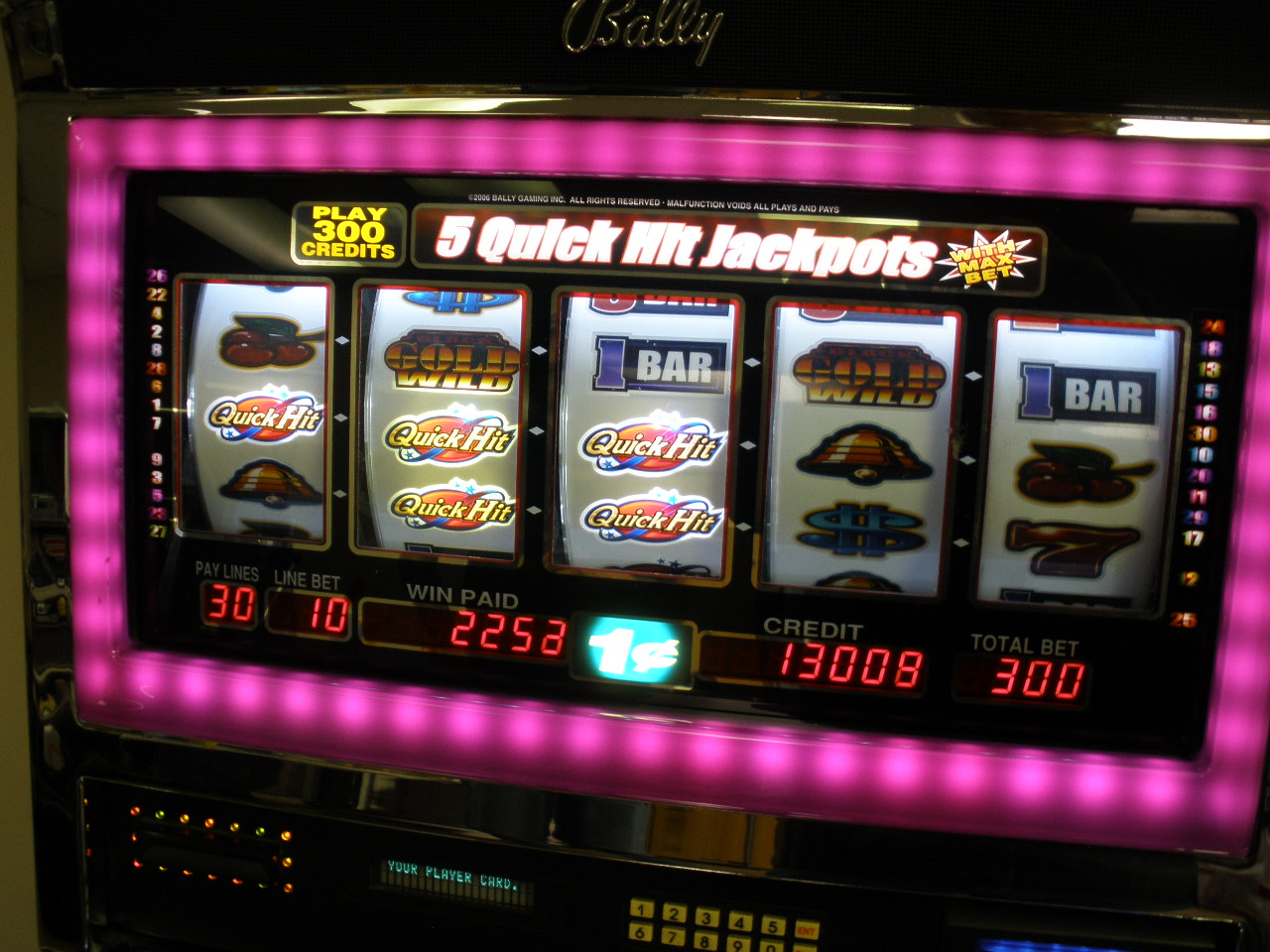 Bally Quick Hits Slot Machine