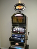 BALLY QUICK HIT JACKPOT WHITE FIRE S9000 SLOT MACHINE WITH TOP BONUS MONITOR WITH LIGHTED TOPPER - 