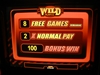 Bally Quick Hit Wild 777 Jackpot S9000 Slot Machine with Top Bonus Monitor and Lighted Topper - 