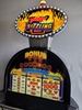 IGT BONUS SIZZLING 7s S2000 SLOT MACHINE WITH LIGHTED TOPPER AND QUARTER COIN HANDLING - 