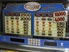 IGT CIGAR S2000 SLOT MACHINE WITH LIGHTED TOPPER - 