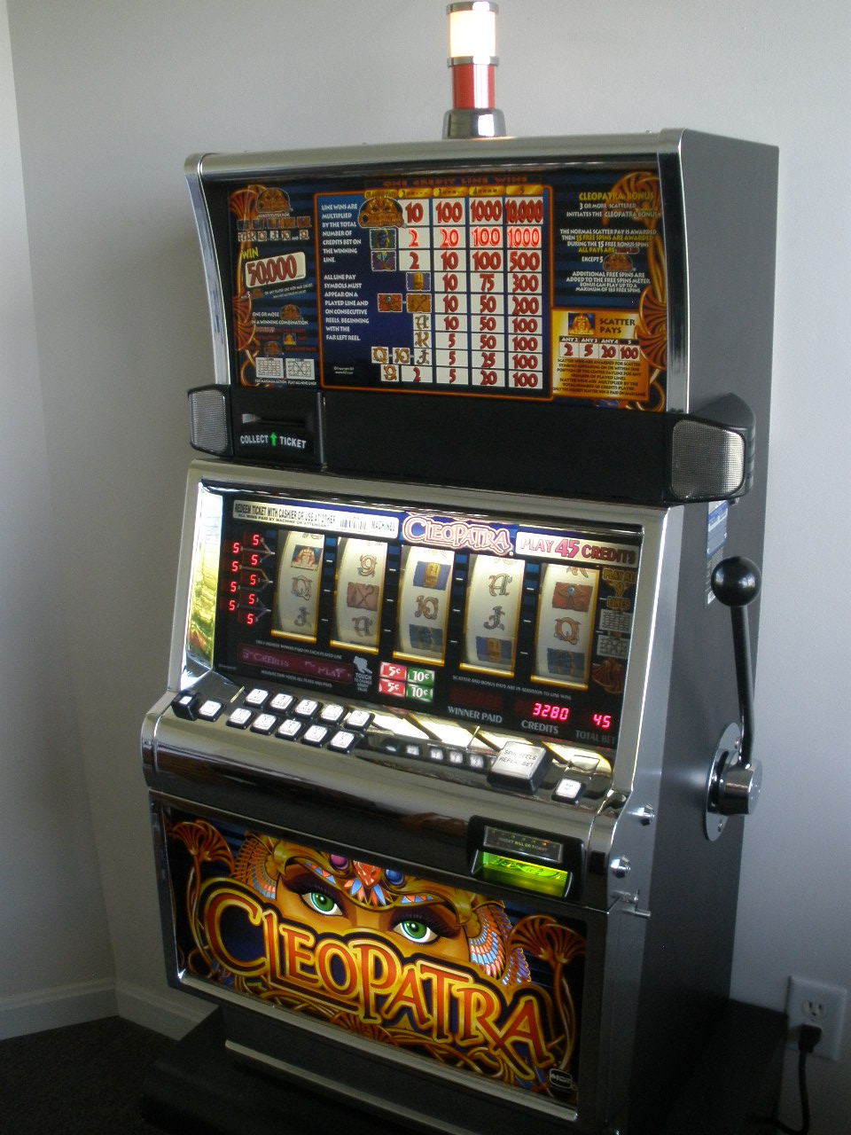 Cleopatra Slot Machine For Sale