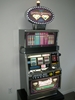 IGT DOUBLE DIAMOND FLAT TOP S2000 SLOT MACHINE with HARRAH'S SLOT TOURNAMENT BOTTOM and LIGHTED TOPPER - 