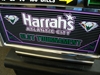 IGT DOUBLE DIAMOND FLAT TOP S2000 SLOT MACHINE with HARRAH'S SLOT TOURNAMENT BOTTOM - 