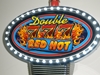 IGT DOUBLE RED HOT 777s FIVE REEL S2000 SLOT MACHINE WITH LIGHTED TOPPER - 