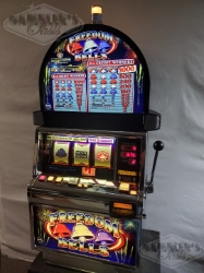IGT FREEDOM BELLS S2000 ROUND TOP SLOT MACHINE 