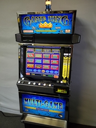 IGT GAME KING 6.2 MULTI GAME VIDEO POKER with LCD TOUCHSCREEN MONITOR (BLUE GAME KING GLASS) - 77 GAMES 