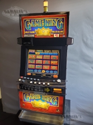 IGT GAME KING 6.4 MULTI GAME VIDEO POKER with LARGE 19" LCD TOUCHSCREEN MONITOR (RED GLASS) - OVER 100 GAMES 