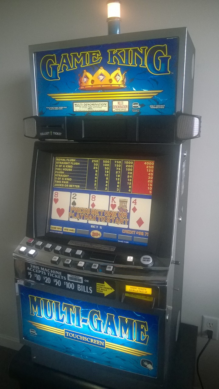 Multi game video poker machines for sale