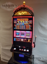 IGT HOTTER THAN BLAZES RE-SPIN S3000 SLOT MACHINE 