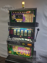 IGT LEOPARD CLAW FIVE REEL S2000 SLOT MACHINE 