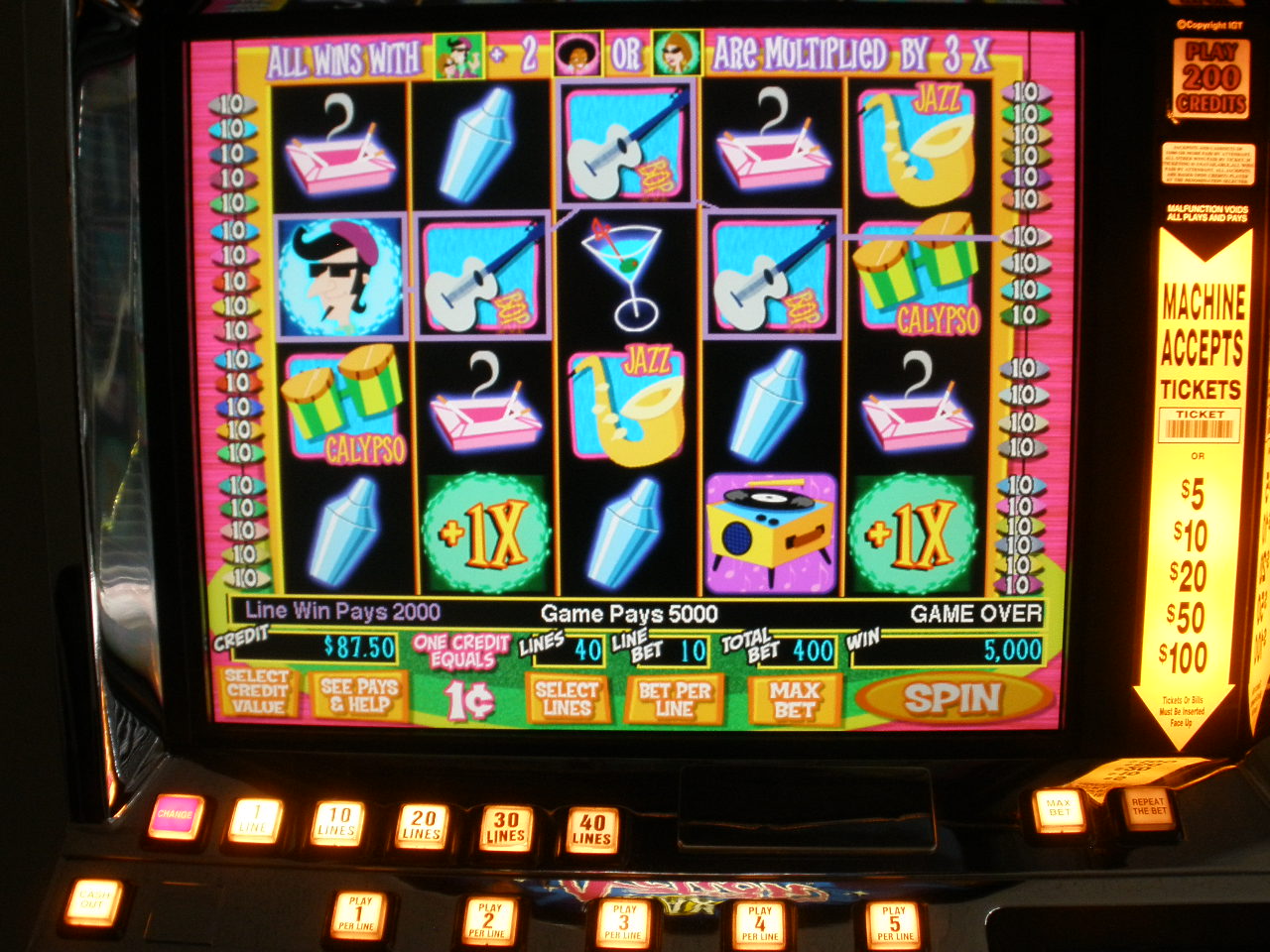 accu Snelkoppelingen club IGT "MAX ACTION" I-GAME VIDEO SLOT MACHINE WITH LCD TOUCHSCREEN MONITOR For  Sale • Gambler's Oasis USA