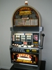 IGT SUPER TIMES PAY FREE GAMES FIVE LINE S2000 ROUND TOP SLOT MACHINE - 