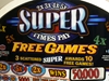 IGT SUPER TIMES PAY FREE GAMES MULTI LINE S2000 SLOT MACHINE - 