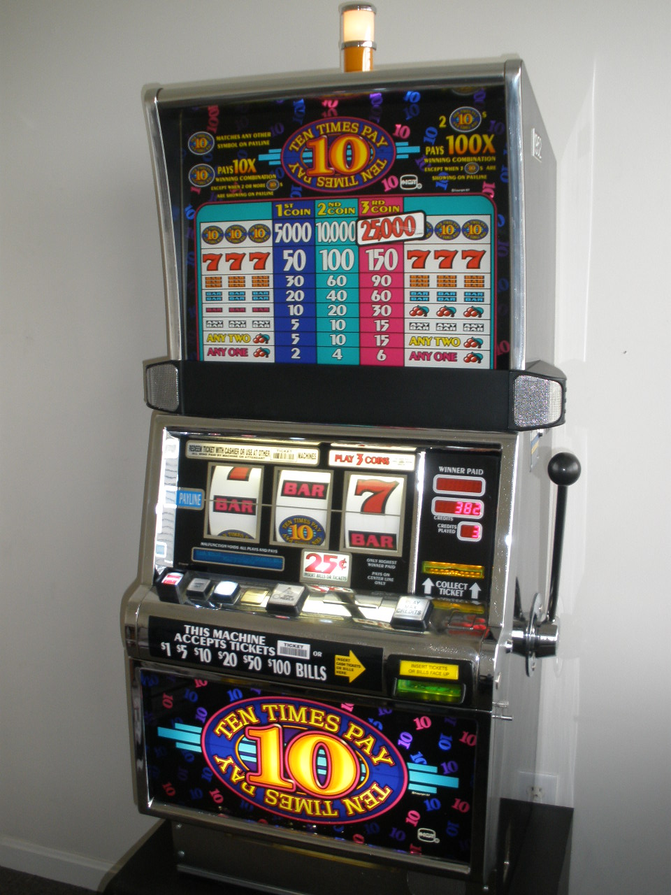 Ten Times Pay Slot Machine