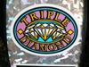IGT TRIPLE DIAMOND ROUND TOP S2000 SLOT MACHINE - 