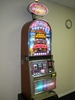 IGT TRIPLE DOUBLE DIAMOND DELUXE WITH CHEESE BARCREST S2000 SLOT MACHINE WITH LIGHTED TOPPER - 