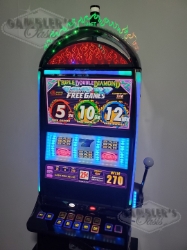 IGT TRIPLE DOUBLE DIAMOND PROGRESSIVE FREE GAMES S3000 SLOT MACHINE 