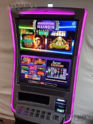 WMS BLADE GAME CHEST WITH JOHNNY CASH, BIER HAUS, RETURN FROM THE PLANET MOOLAH AND MORE MULTI GAME BB3 VIDEO SLOT MACHINE 