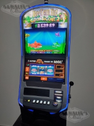 WMS BLADE REEL EM IN! CATCH THE BIG ONE 2 BB3 REEL & VIDEO SLOT MACHINE 