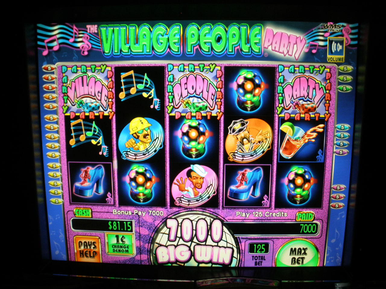 Party Line Slot Machine