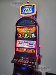 IGT LEGEND OF THE 3X 2X PHOENIX PROGRESSIVE FREE GAMES S3000 SLOT MACHINE 